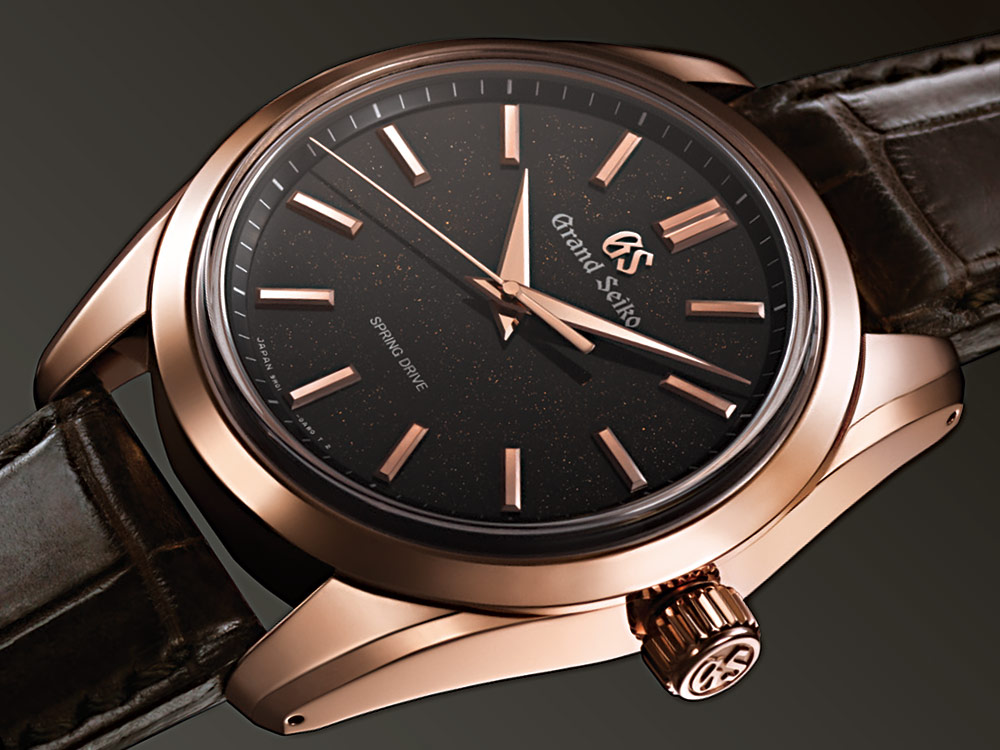 Grand Seiko Spring Drive SBGD202 8 Day Power Reserve 18k Rose Gold Watch |  aBlogtoWatch