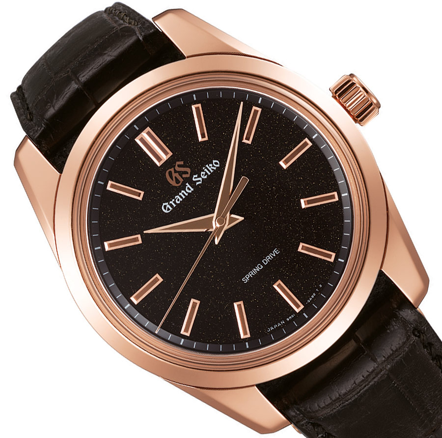Grand Seiko Spring Drive SBGD202 8 Day Power Reserve 18k Rose Gold Watch |  aBlogtoWatch