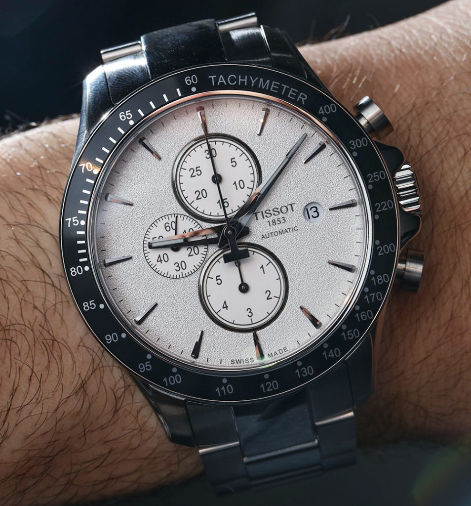 Tissot V8 Automatic Chronograph Watch Hands-On | aBlogtoWatch
