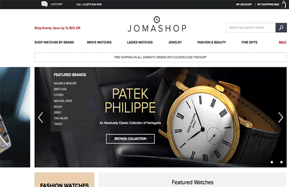 Watch purchase from Jomashop with  Authenticity Guarantee - Watch  Aficionados
