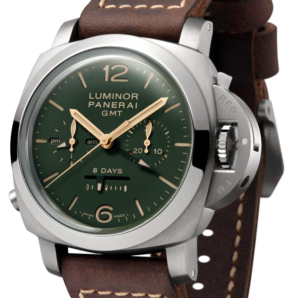 Panerai Green Dial Limited Edition PAM735, PAM736, & PAM737 Collection Watches Watch Releases 