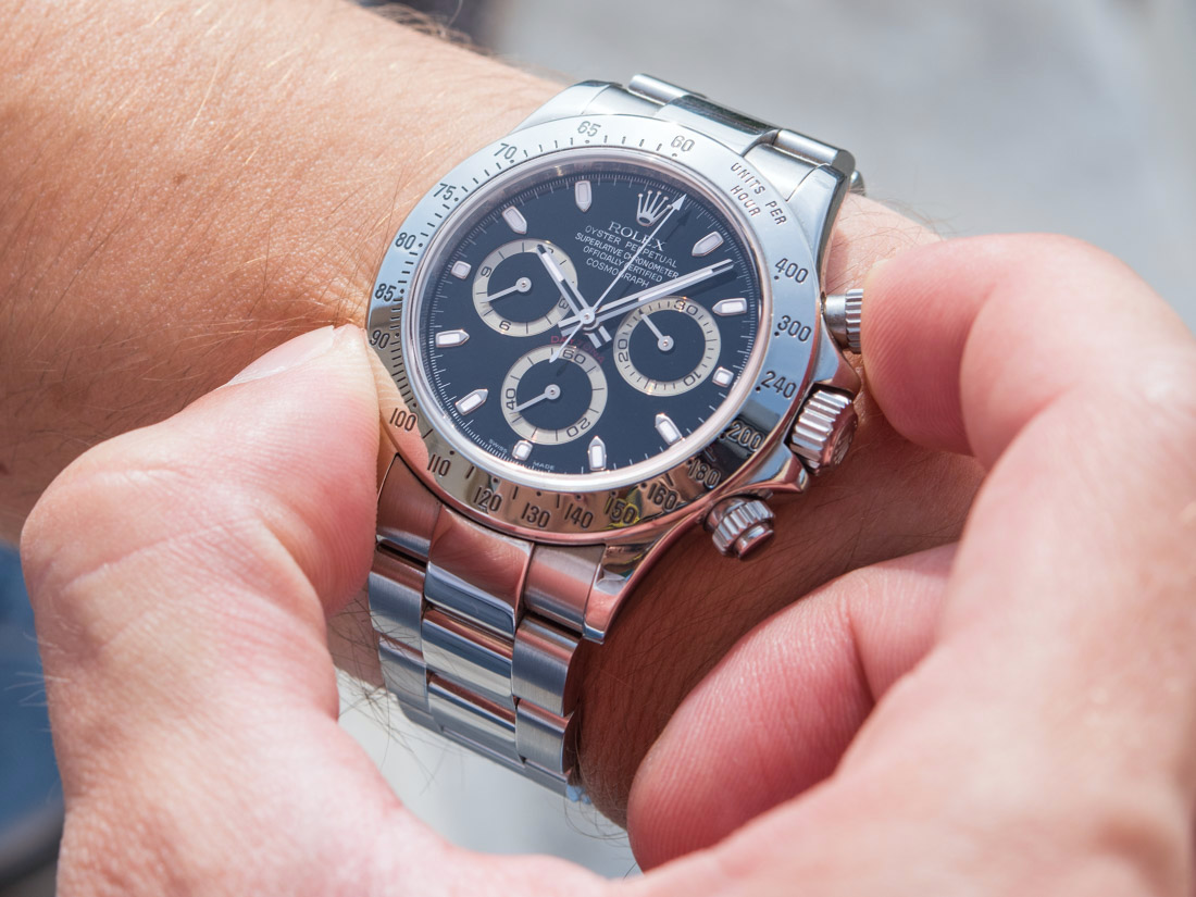 Rolex Daytona 116520 In Steel With Black Dial Watch Review 