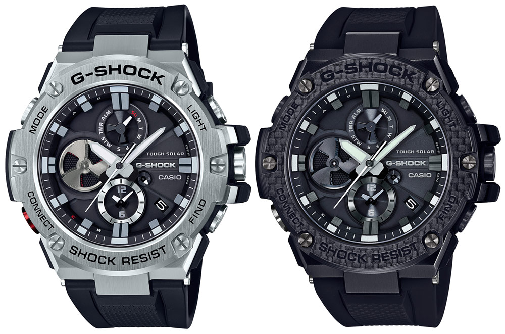 Casio G-Shock G-Steel 'Tough Chronograph' GST-B100 Series Bluetooth