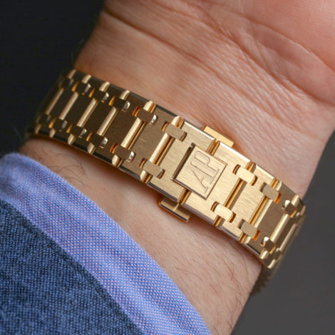 Audemars Piguet royal oak gold bracelet