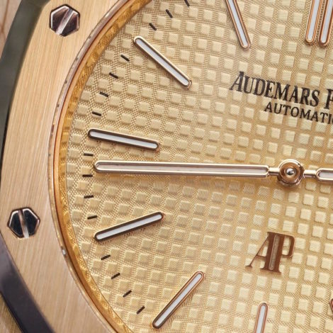 Audemars Piguet royal oak gold dial