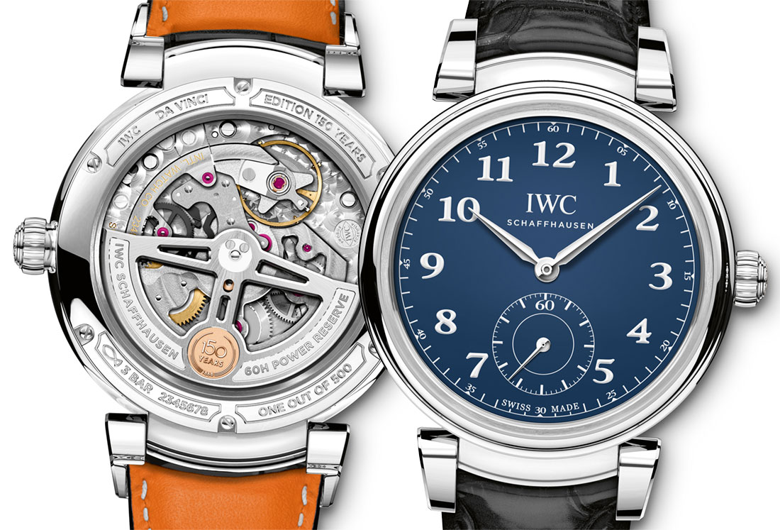 bevel Bederven medeleerling IWC Da Vinci Automatic Edition '150 Years' Watch For 2018 | aBlogtoWatch