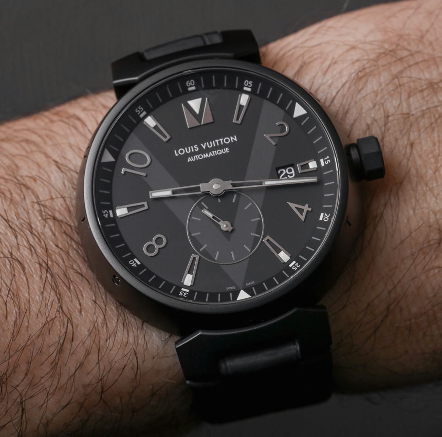 Louis Vuitton Tambour All Black Petite Seconde Watch Hands-On