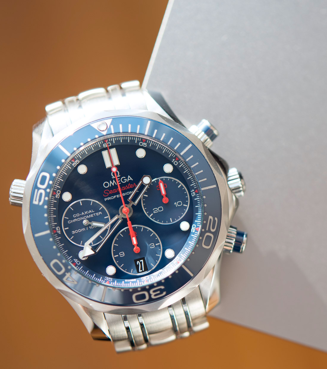 omega seamaster diver 300m chronograph 41.5 mm review