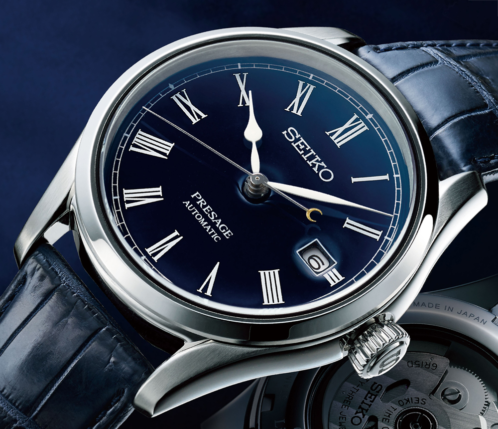 Seiko Presage Blue Enamel SPB069 Limited Edition Watch | aBlogtoWatch