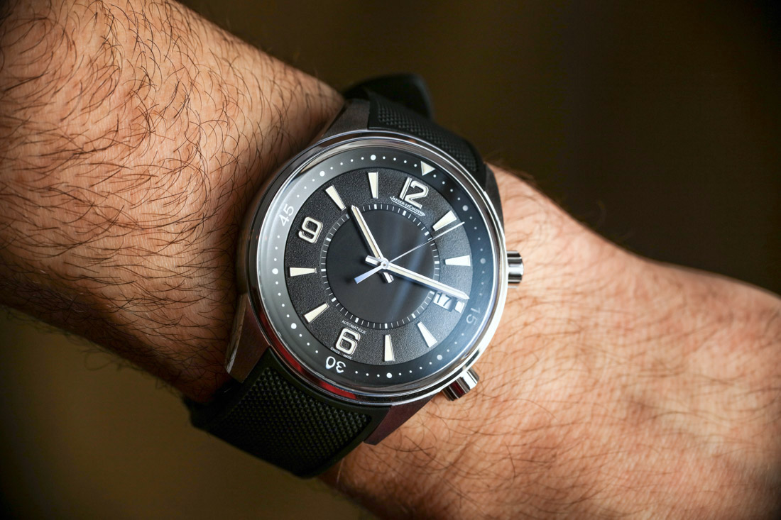 Jaeger-LeCoultre Polaris date on wrist