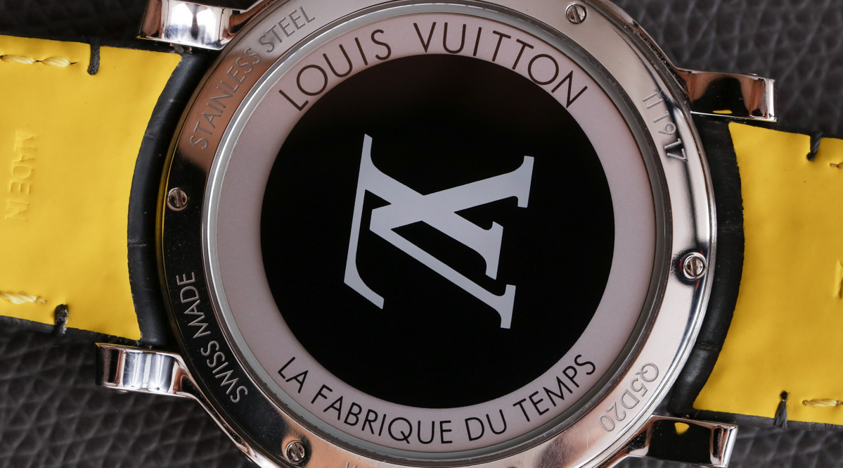 Louis Vuitton Escale Time Zone 39 caseback