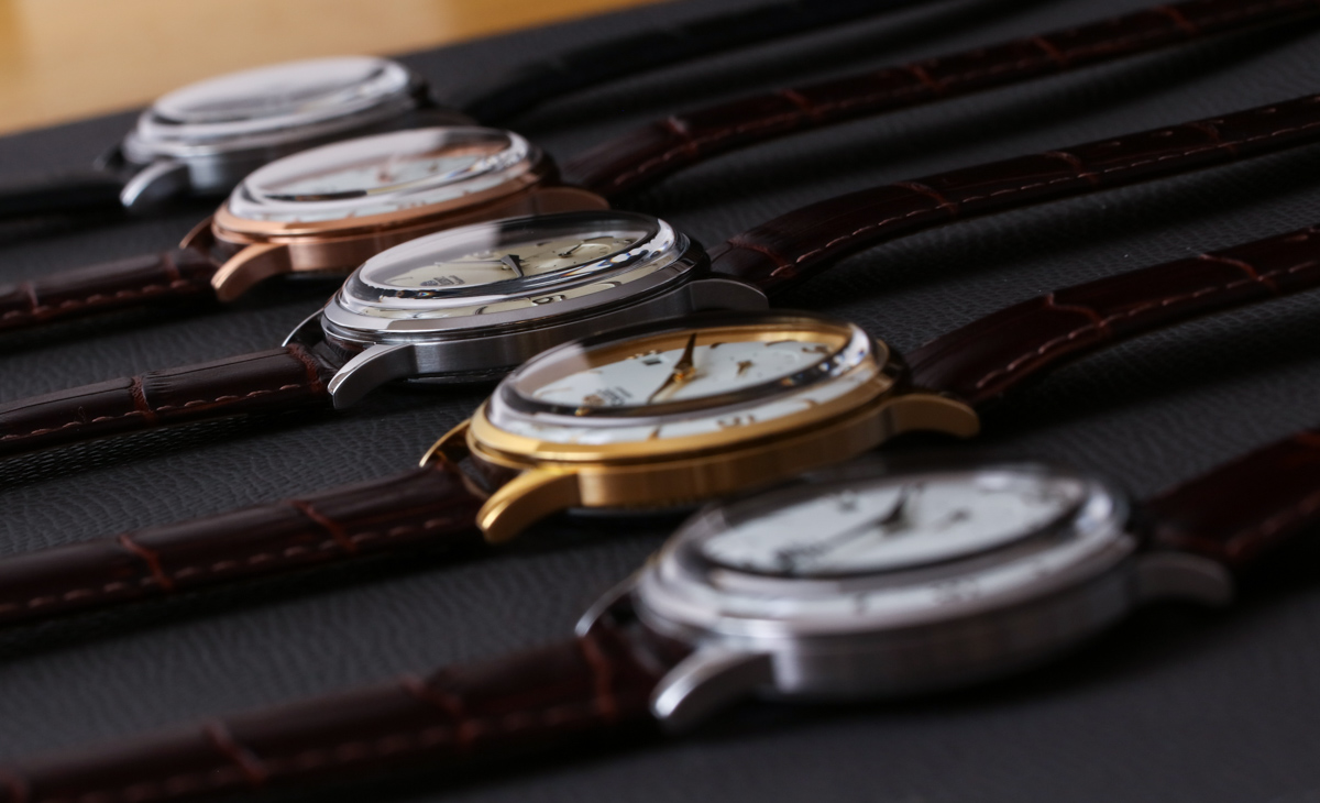 Orient Bambino Small Seconds new collection side view