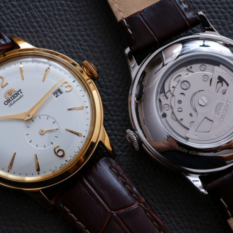 Orient Bambino Small Seconds pair