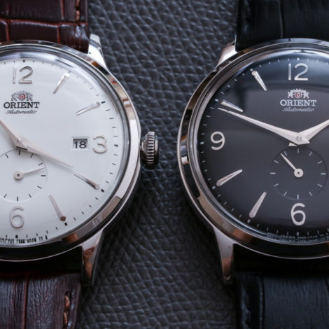 Orient Bambino Small Seconds Black and White dial