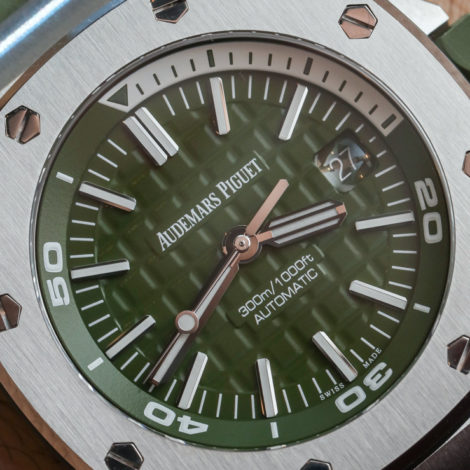 Audemars piguet royal oak offshore green dial