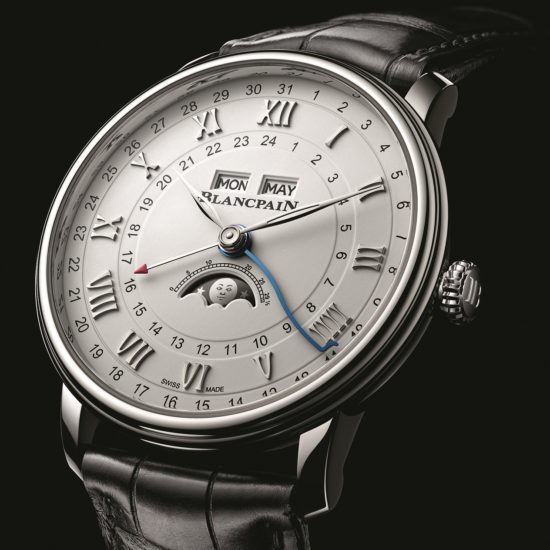 Blancpain Villeret Quantième Complet GMT Watch | aBlogtoWatch