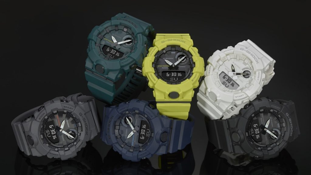 Casio G-Shock GBA-800 color options