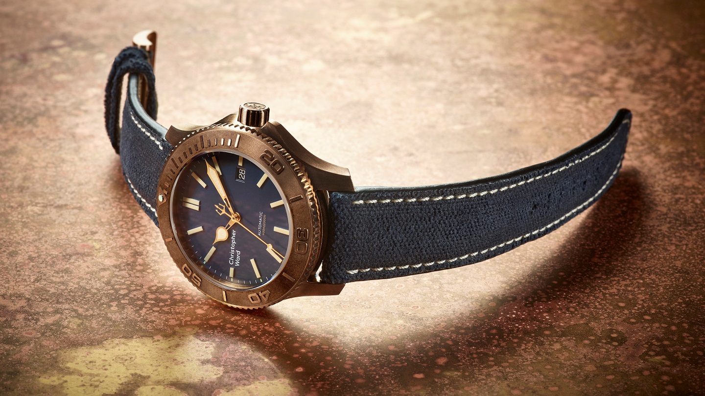 Christopher C60 Trident Patinated Watch | aBlogtoWatch