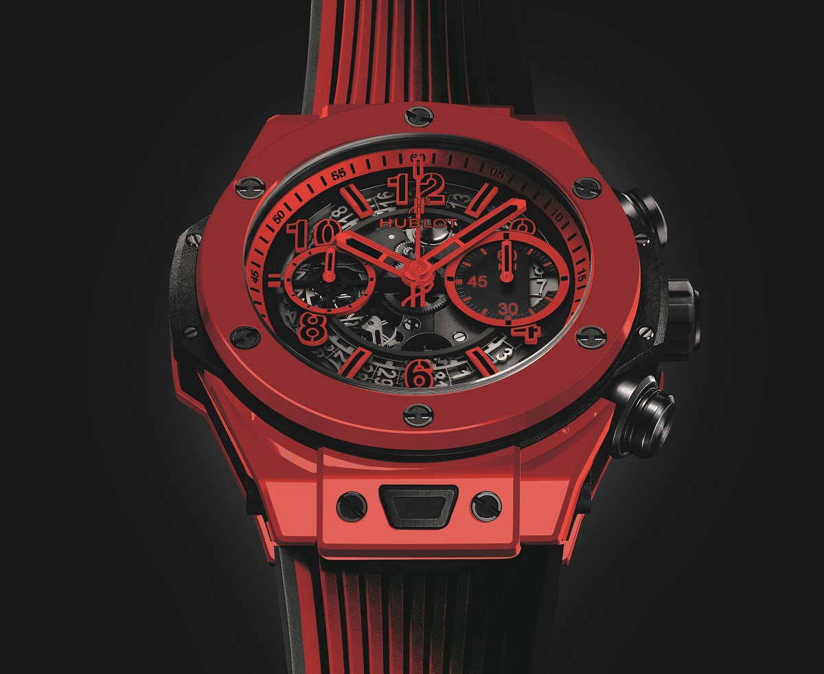 Hublot Big Red Limited Watch In Red Ceramic