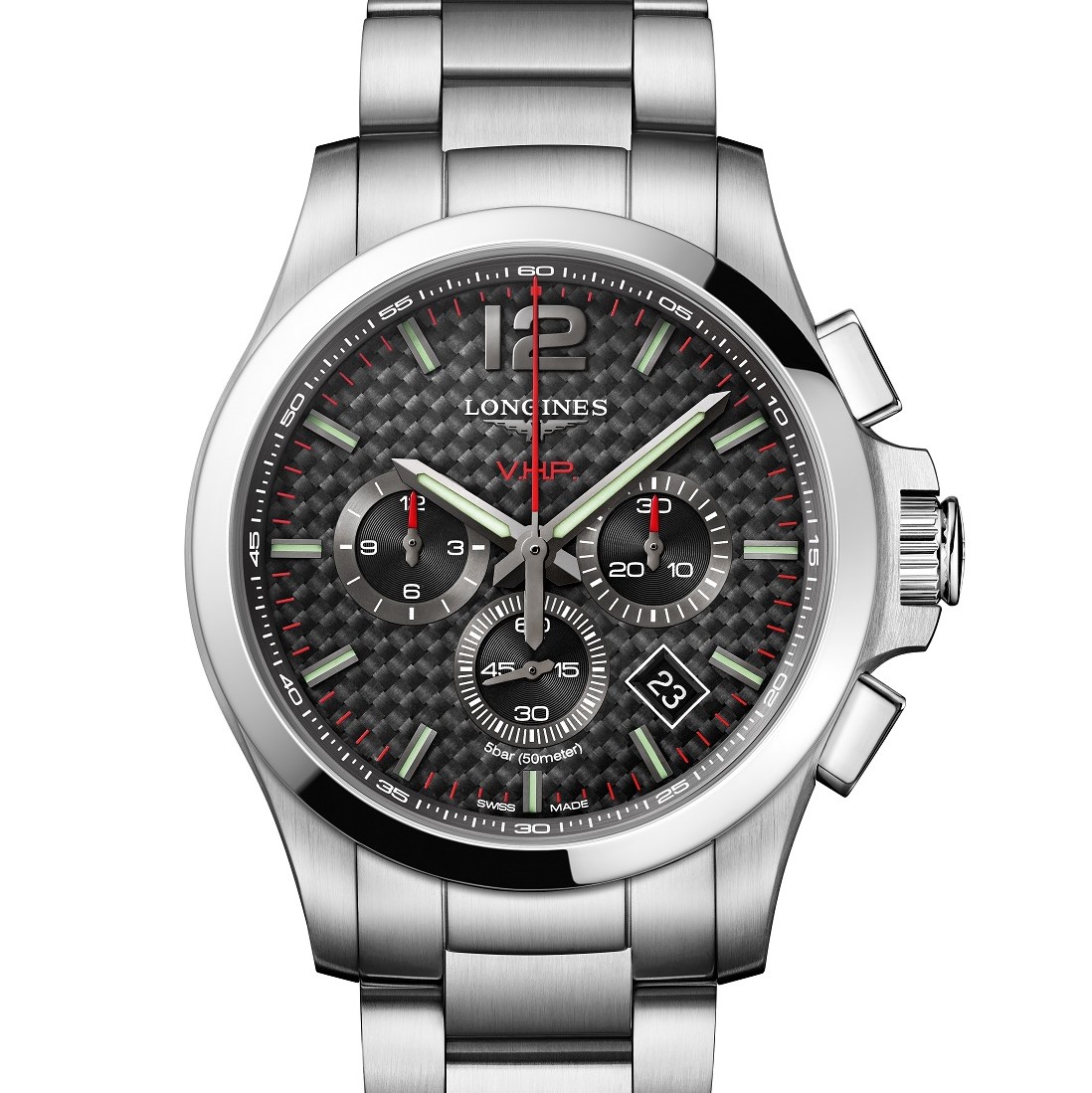 Longines Conquest VHP Chronograph front view
