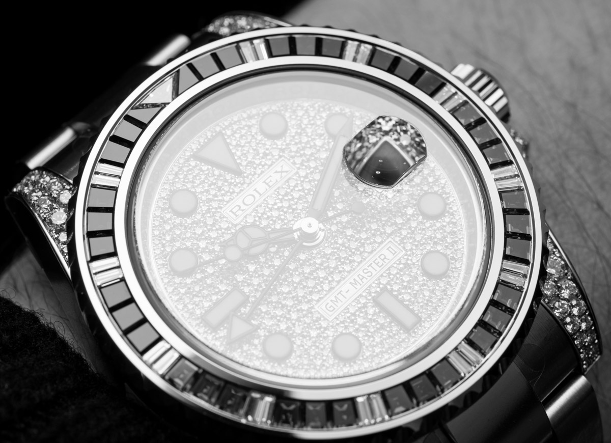Rolex GMT-Master II 116759SARU black and white