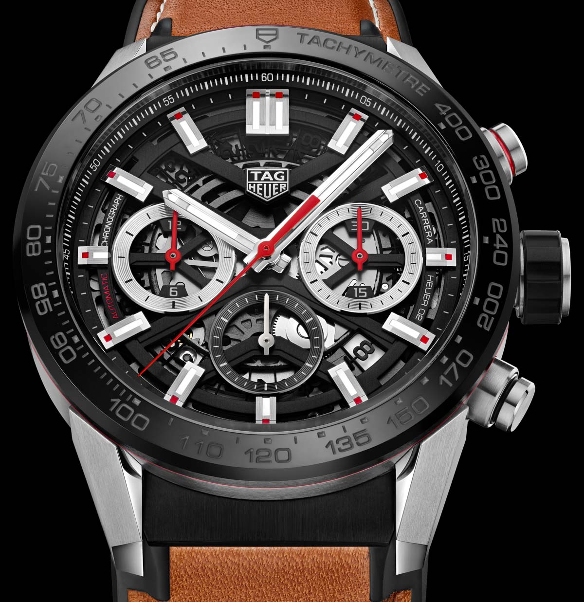 TAG Heuer Carrera Heuer 02 front view