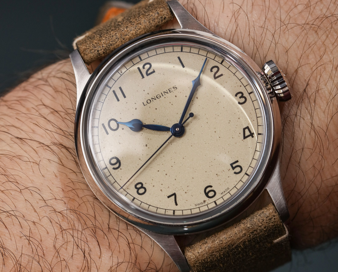 Longines Heritage Military Watch Hands-On | aBlogtoWatch