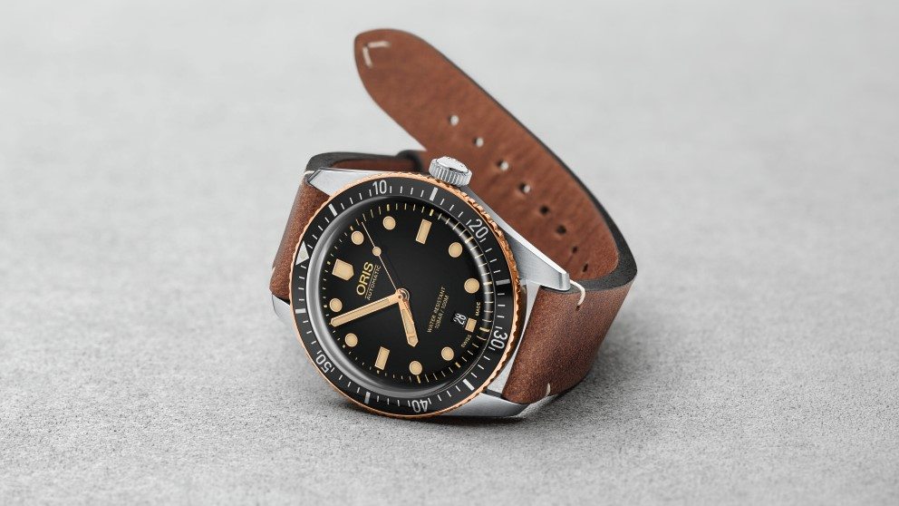 Oris Divers Sixty-Five Bronze Watch | aBlogtoWatch