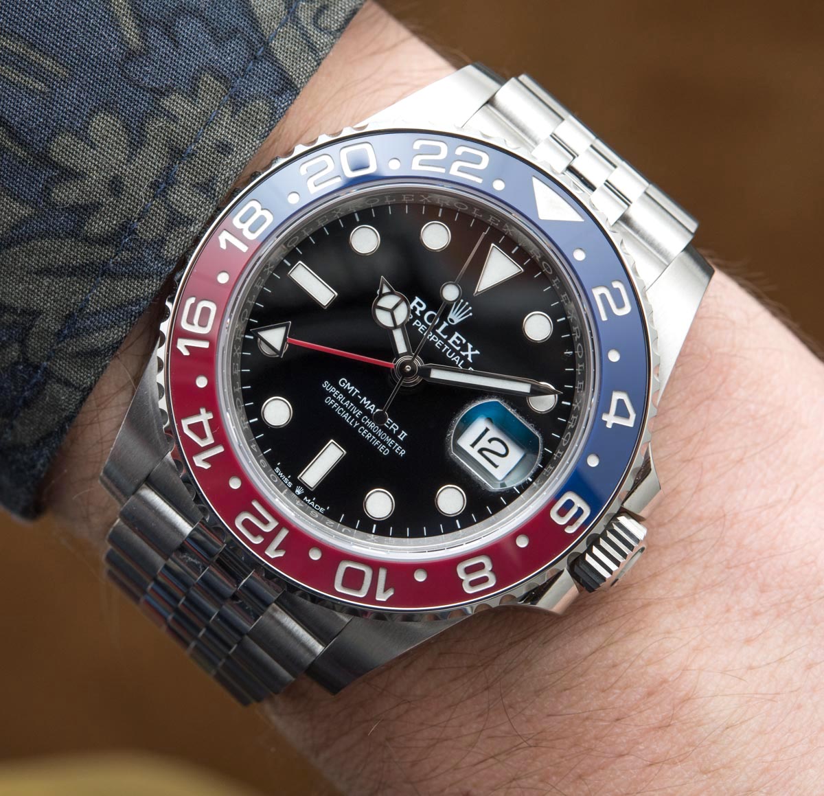 Image result for The New Rolex GMT-Master II Pepsi