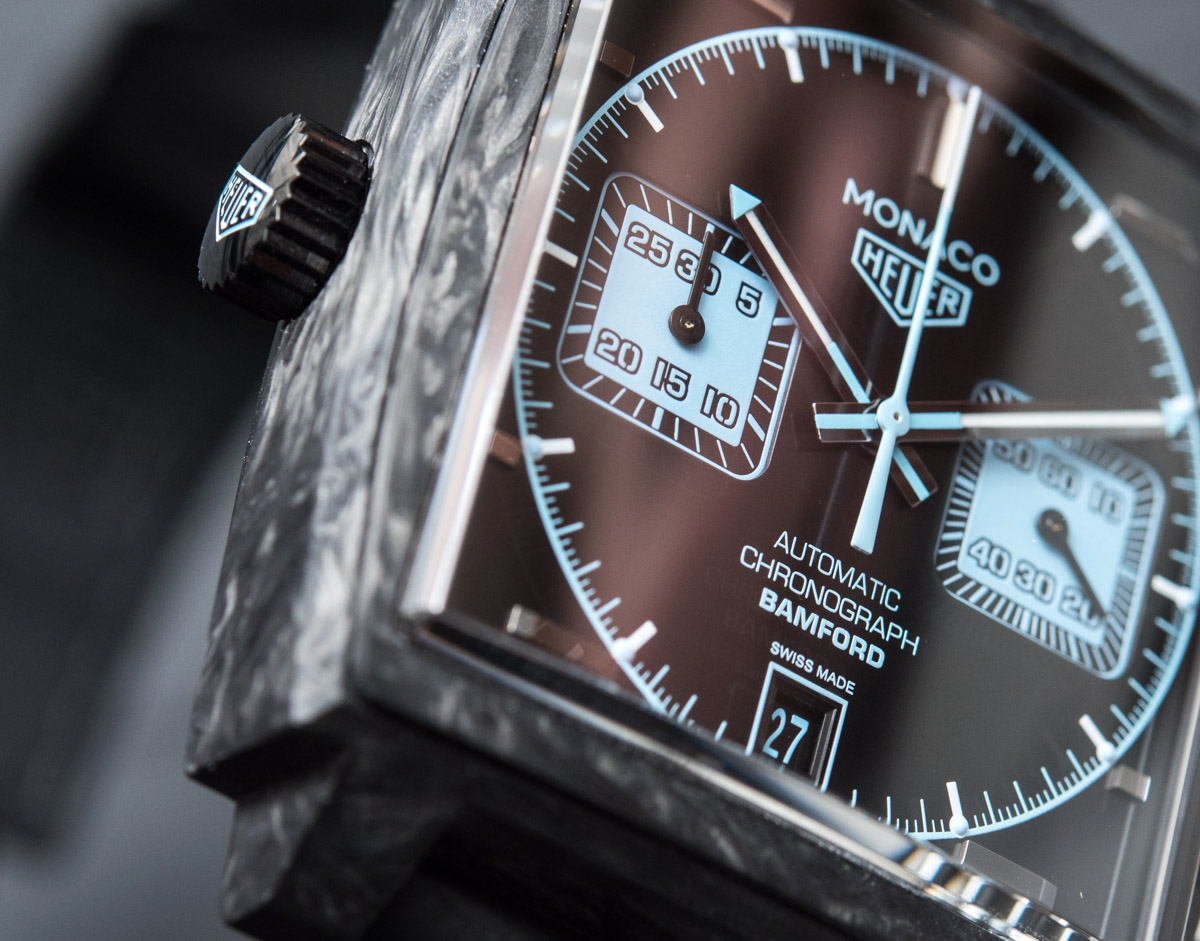 TAG Heuer Monaco Chronograph Forged Carbon Bamford Edition: LVMH & Bamford,  A Match Made In Heaven Or . . . ? - Quill & Pad