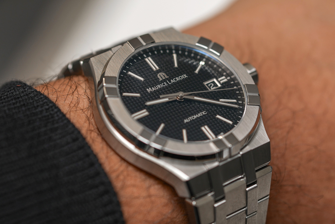 Tegenslag Persoon belast met sportgame warm Hands-On With The Impressively Redone Maurice Lacroix Aikon Automatic Watch  | aBlogtoWatch