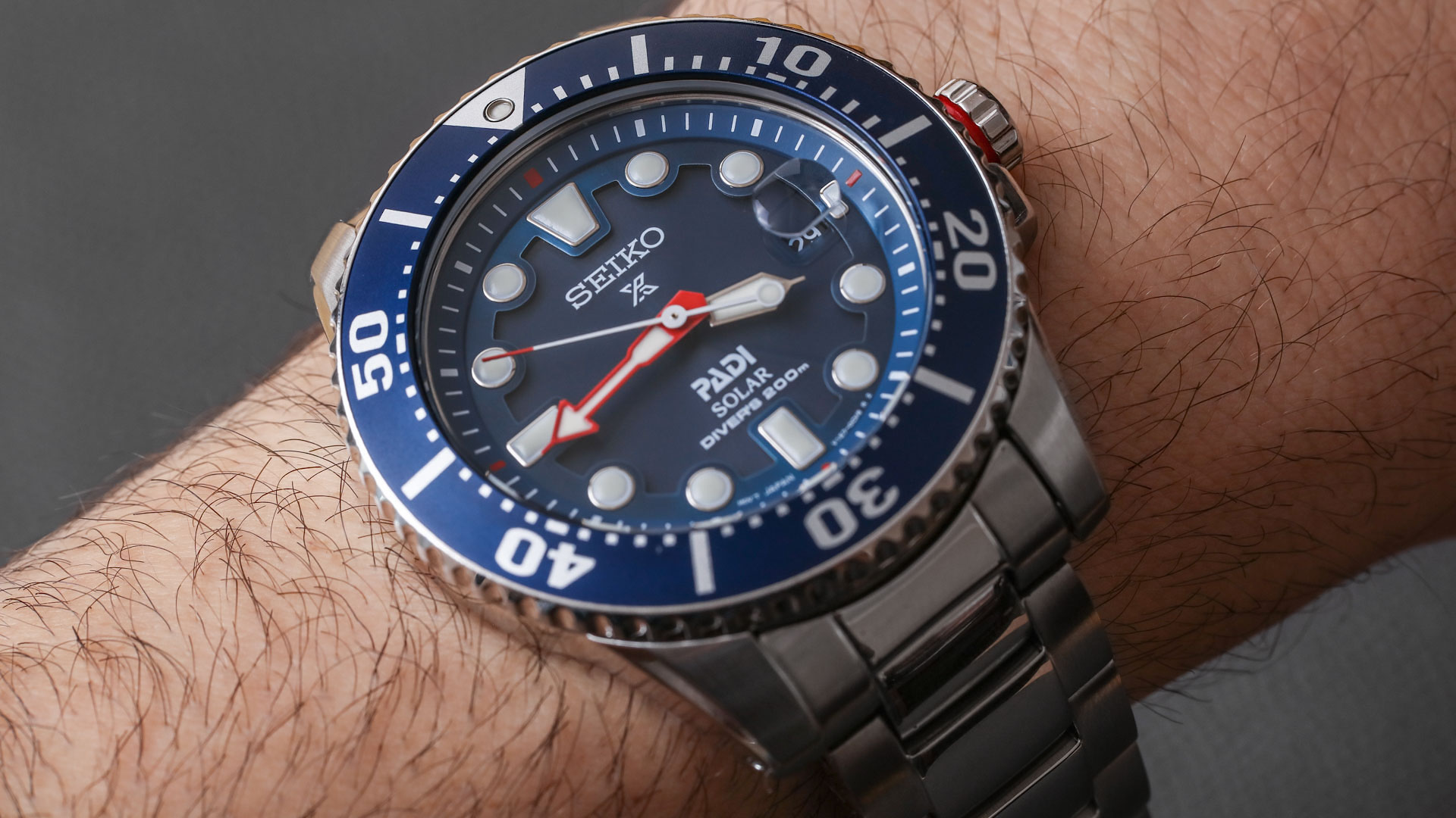 Prospex Solar Diver SNE435 PADI Watch Review |