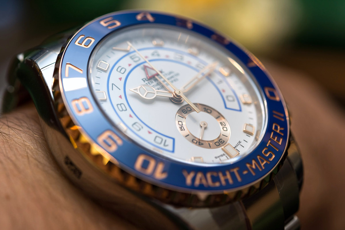 rolex oyster perpetual yacht master ii watch