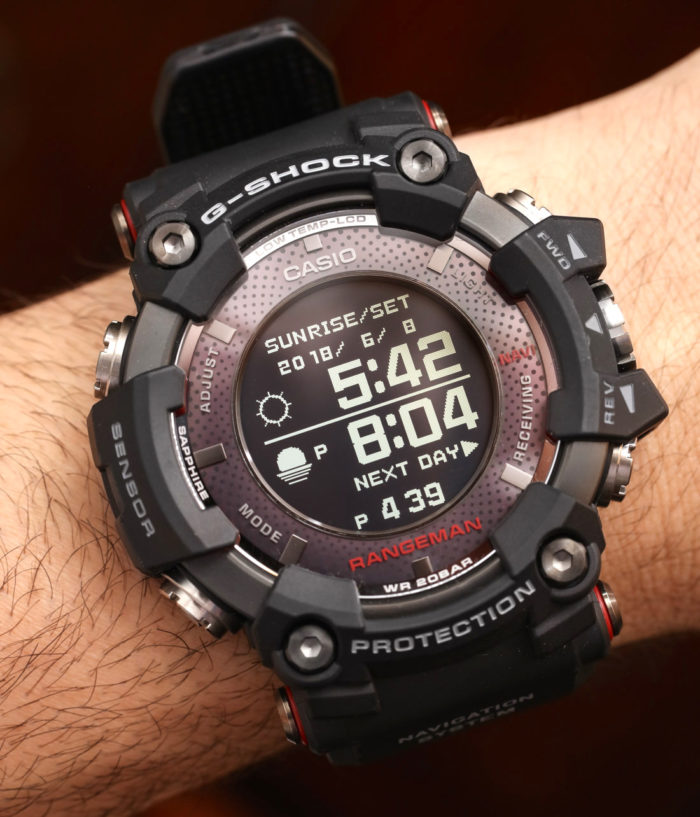 Casio G-Shock Rangeman GPRB1000-1 GPS Watch Review | aBlogtoWatch