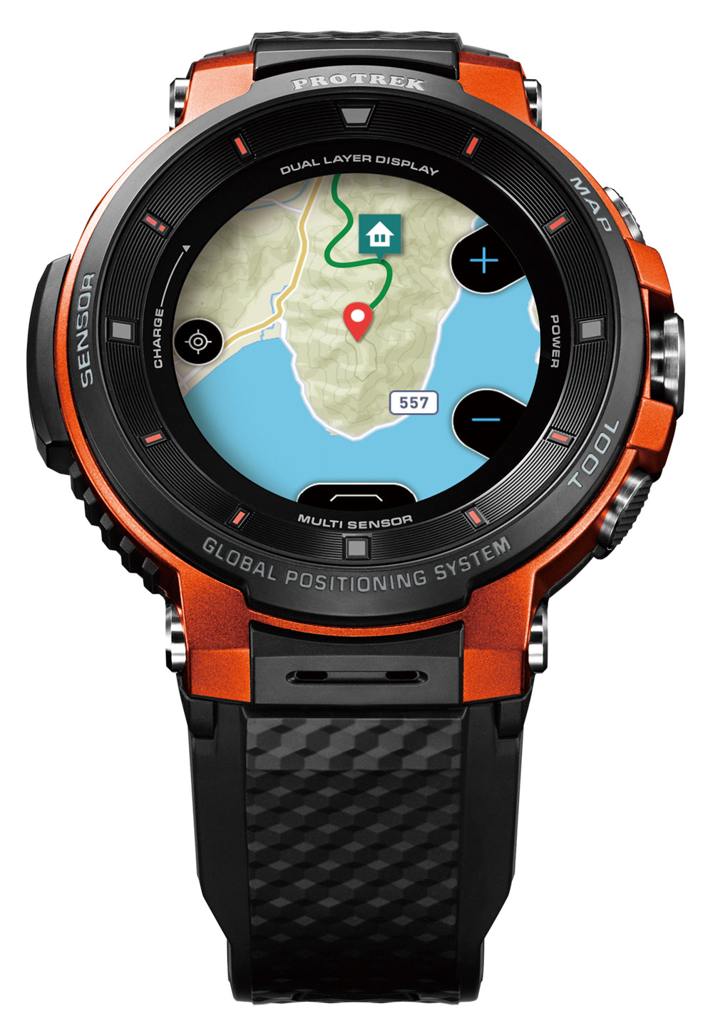 CASIO プロトレック スマート WSD-F30-BK - 腕時計(デジタル)