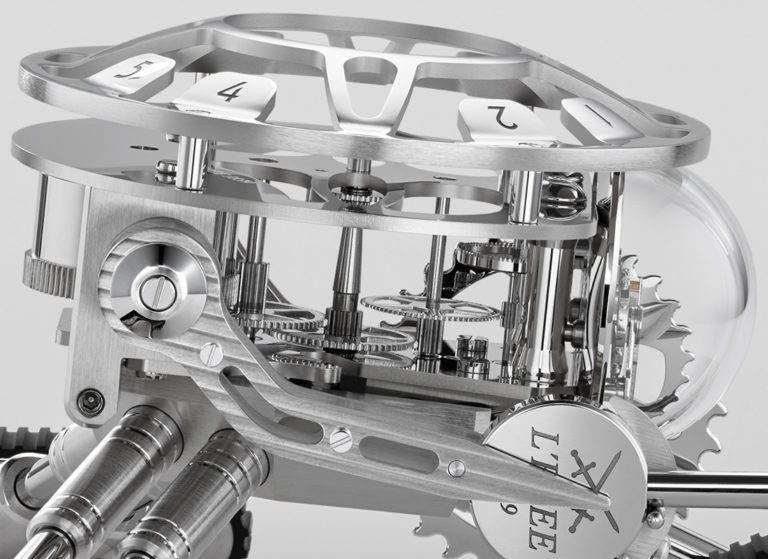 MB&F Grant Robot Clock By L’Epée | aBlogtoWatch