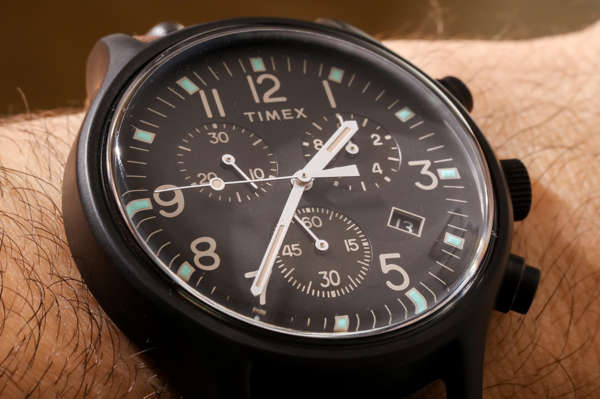 Timex MK1 Steel Chronograph 42mm Watch Review | aBlogtoWatch