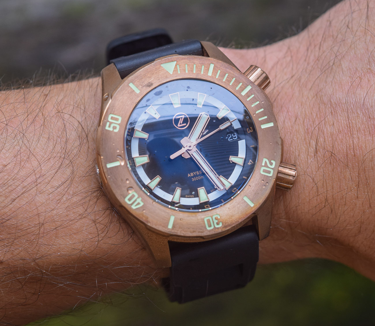 Zelos Abyss 2 Watch Review wristshot