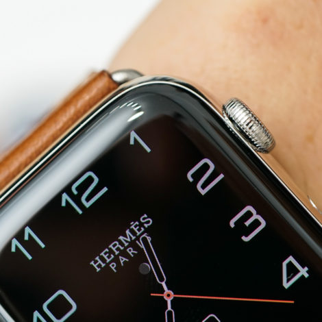 Apple Watch series 4 closeup