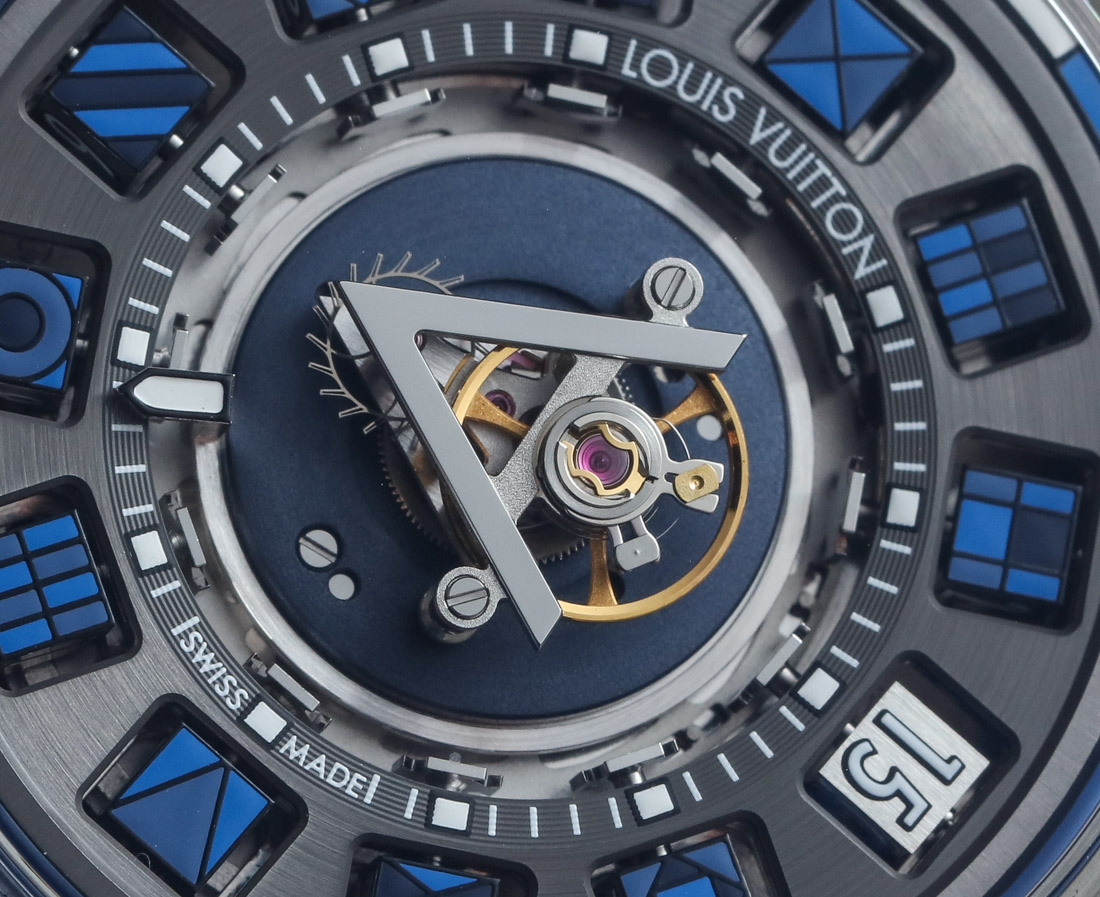 Louis Vuitton's Escale Spin Time Météorite Has a Playful Time