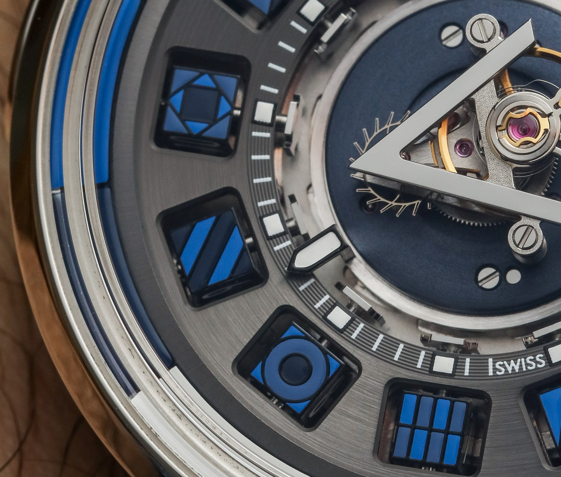 Escale Spin Time Blue watch, Louis Vuitton