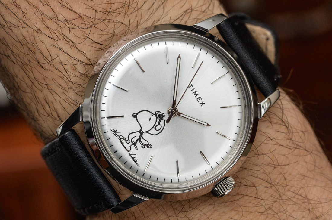 Timex Marlin Automatic Snoopy Edition Watch Hands-On | aBlogtoWatch