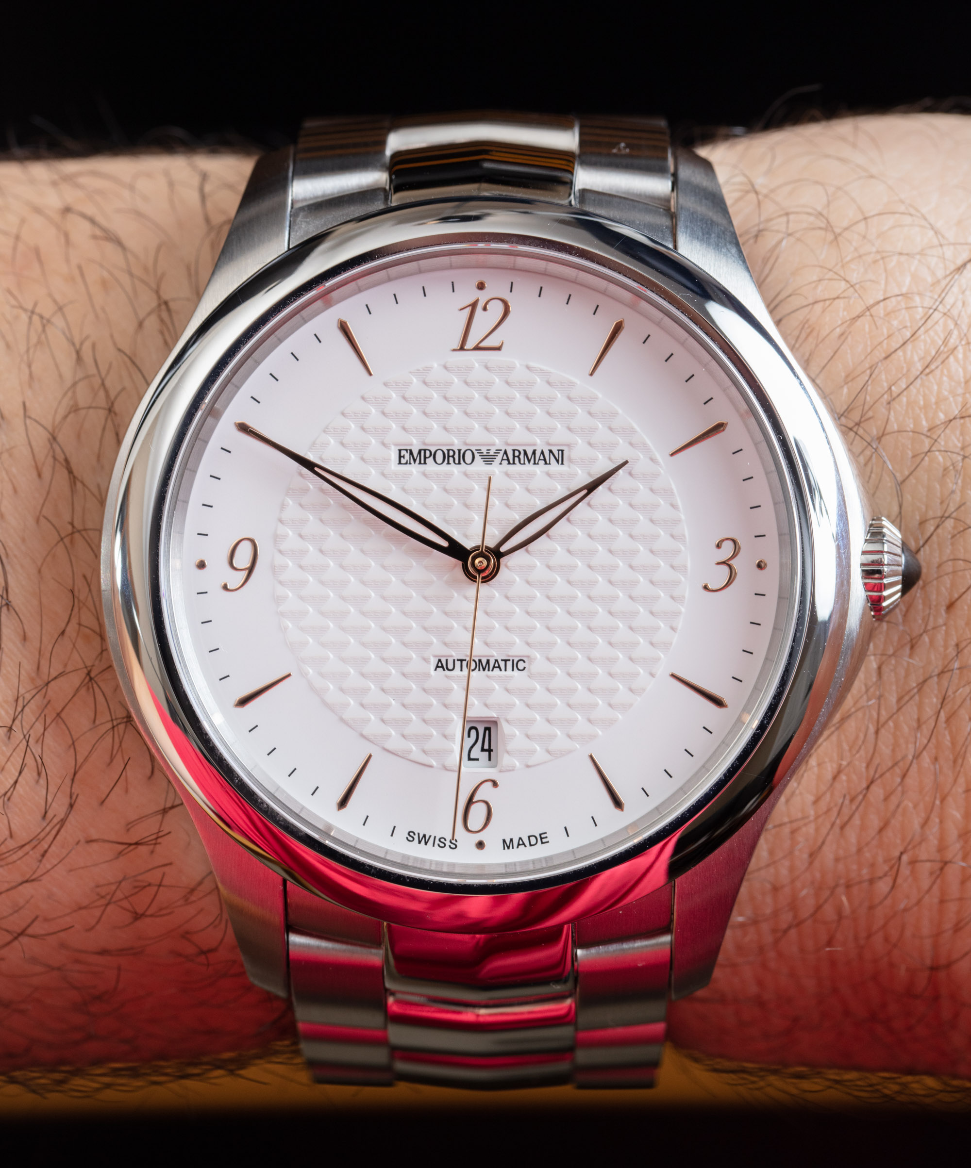 No Longer Made: Emporio Armani Esedra Automatic Watch | aBlogtoWatch