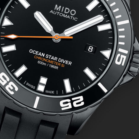 Mido Ocean Star Diver 600 black dial