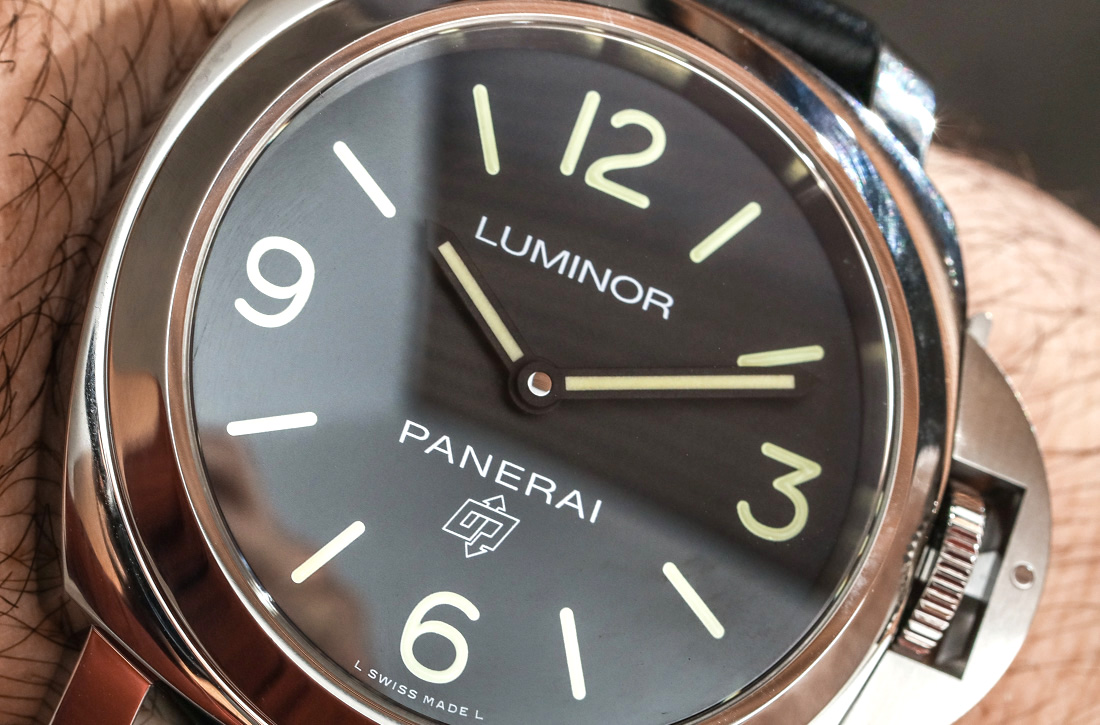 Panerai Luminor Base Logo 3 Days black dial