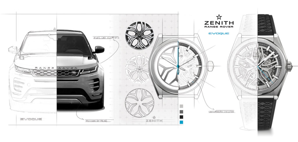 Zenith Defy Classic Range Rover design