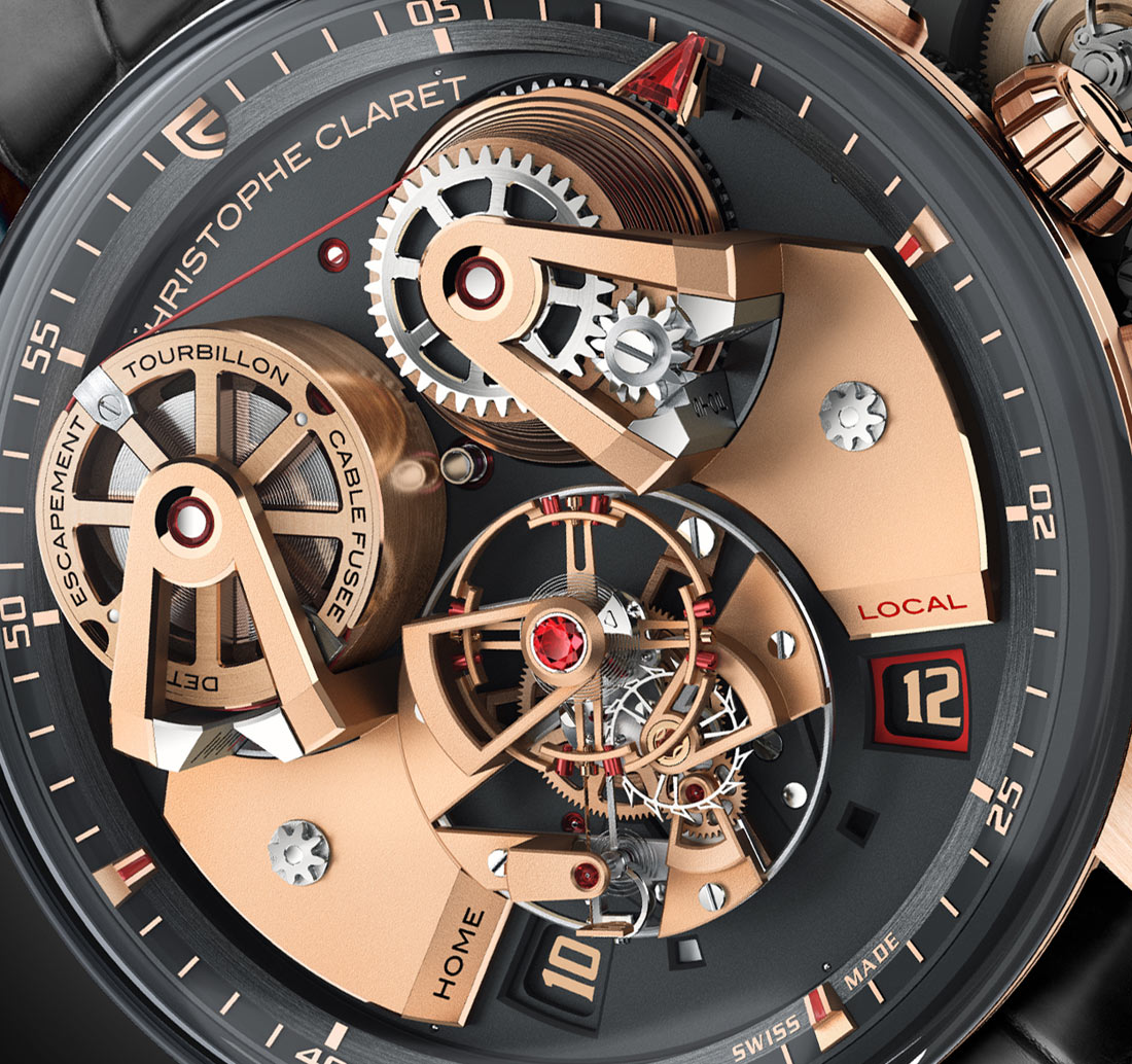 Christophe Claret Angelico dial