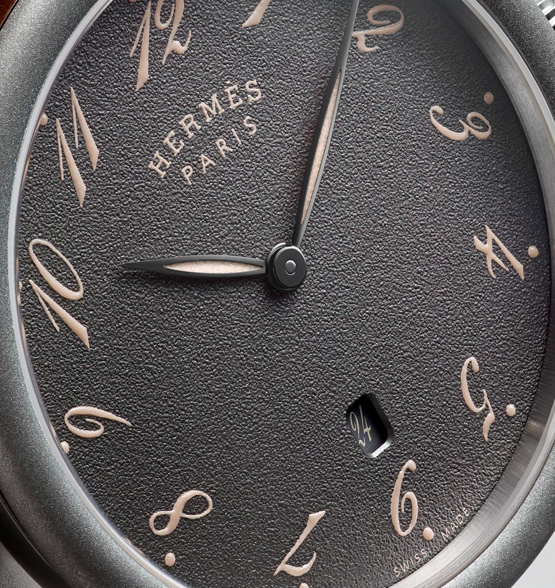 Hermès Arceau 78 full dial