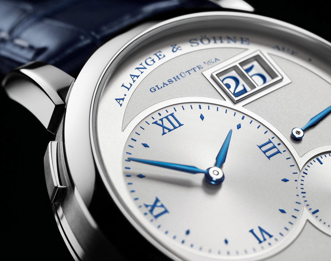 A. Lange & Söhne Lange 1 25th Anniversary dial