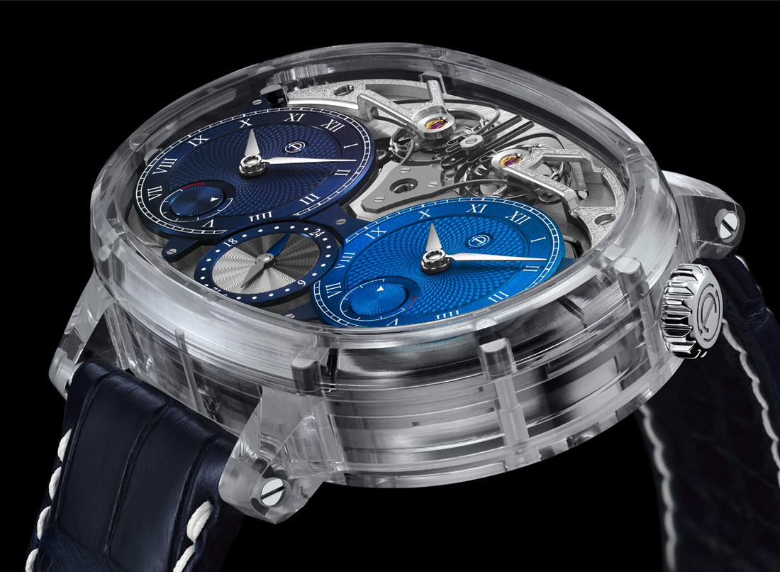 Armin Strom Dual Time Resonance Sapphire watch